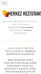 Mobile Screenshot of merkezrezistans.com